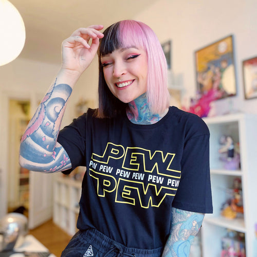 Productafbeelding Pew Pew - T-Shirt zwart