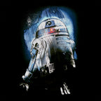 Productafbeelding Star Wars - R2-D2 Droid in het donker T-shirt zwart