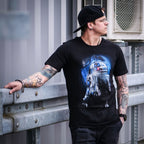 Productafbeelding Star Wars - R2-D2 Droid in het donker T-shirt zwart