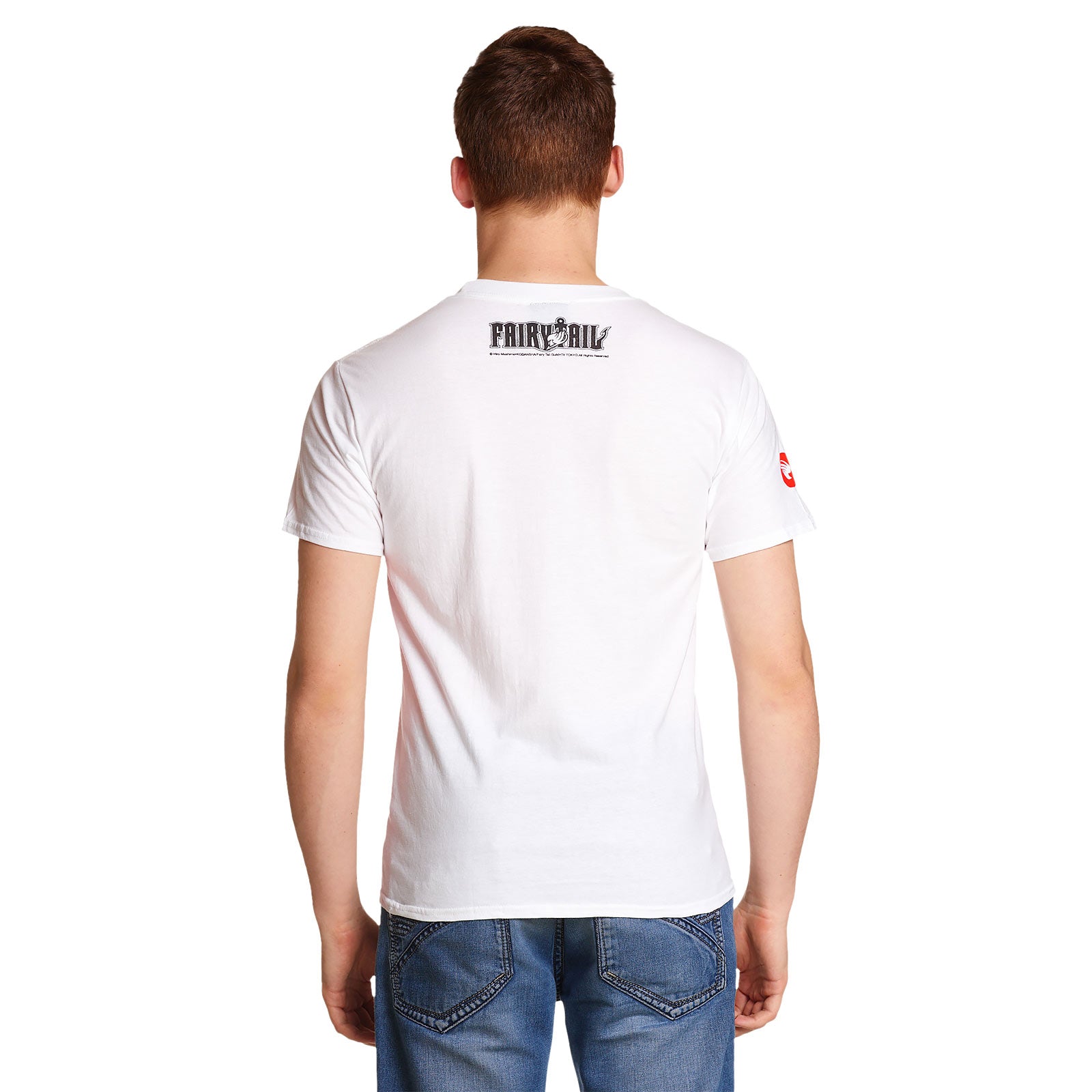 Productafbeelding Fairy Tail - Logo Katakana T-shirt wit