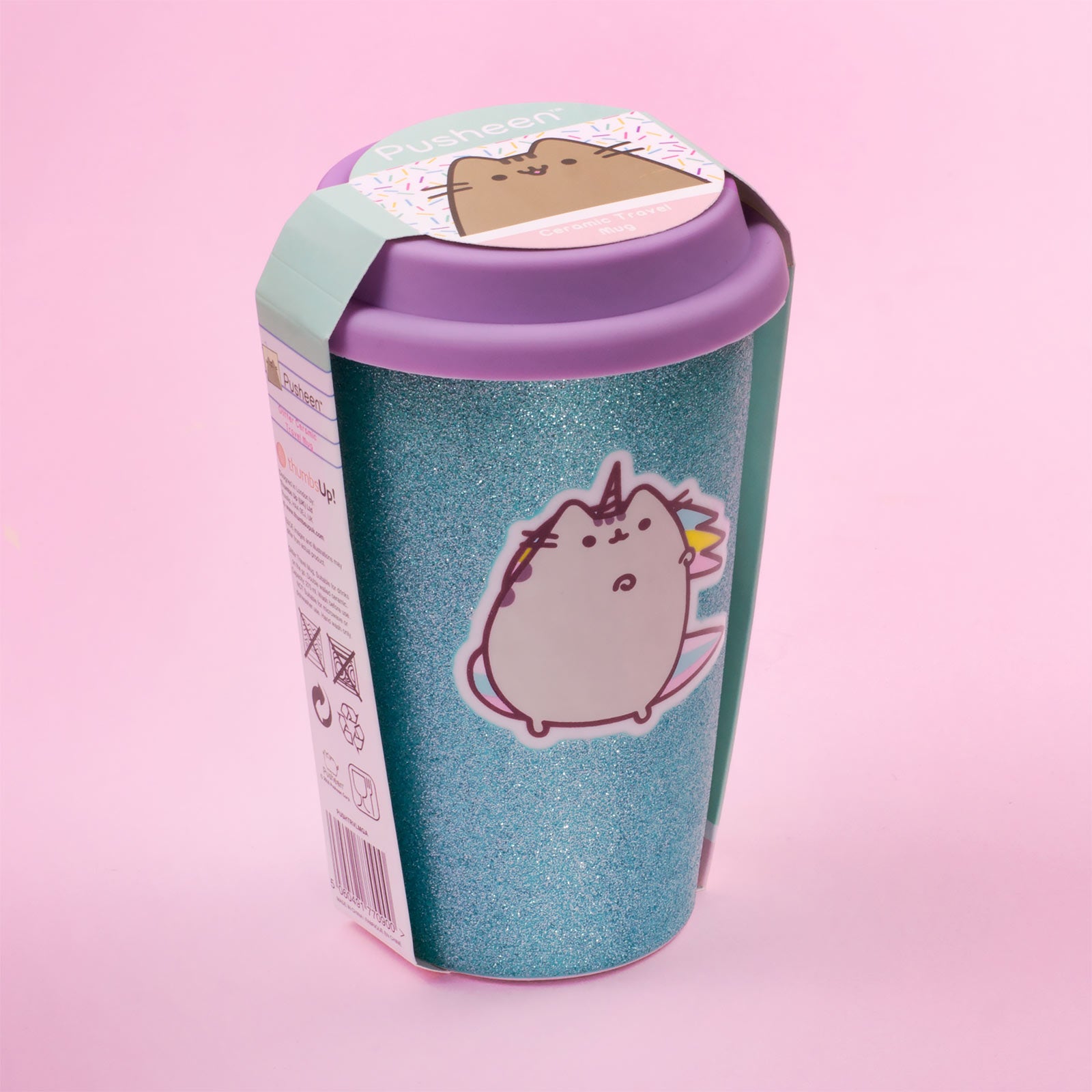 Productafbeelding Pusheen - Eenhoorn Glitter To Go Beker