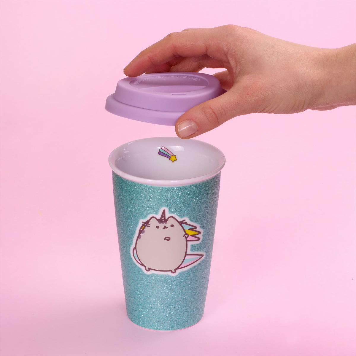Productafbeelding Pusheen - Eenhoorn Glitter To Go Beker