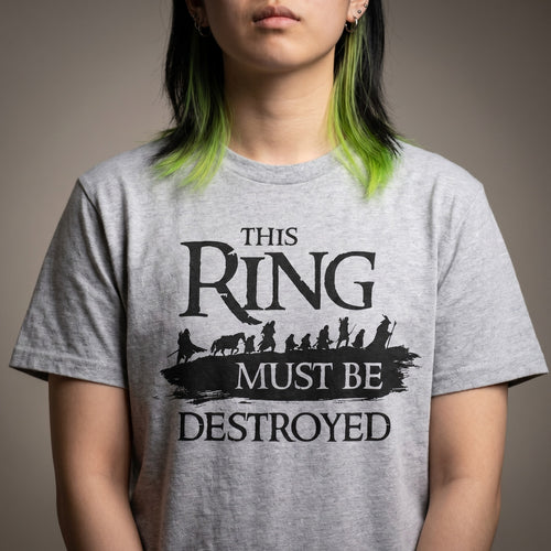 Productafbeelding Heer der Ringen - Gezellen T-shirt grijs