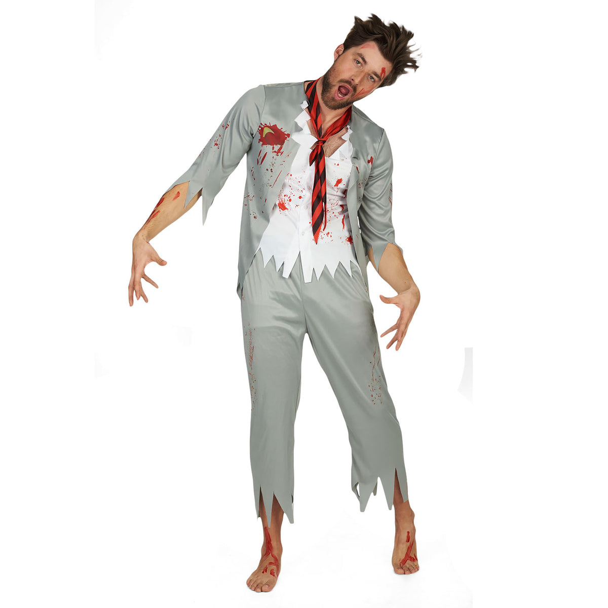 Productafbeelding Zombie School Boy - Heren Kostuum
