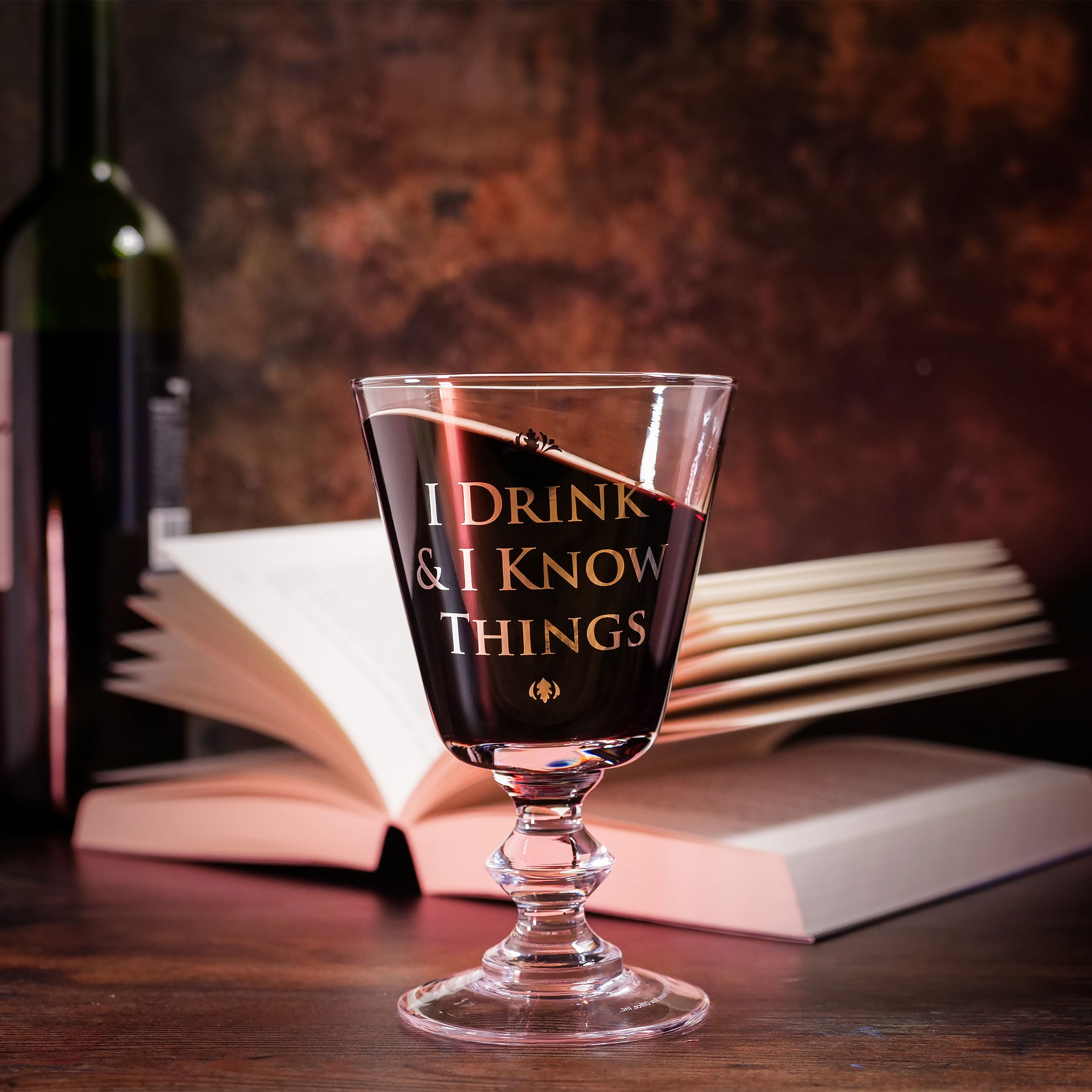 Productafbeelding Game of Thrones - Drink en Weet Wijnglas