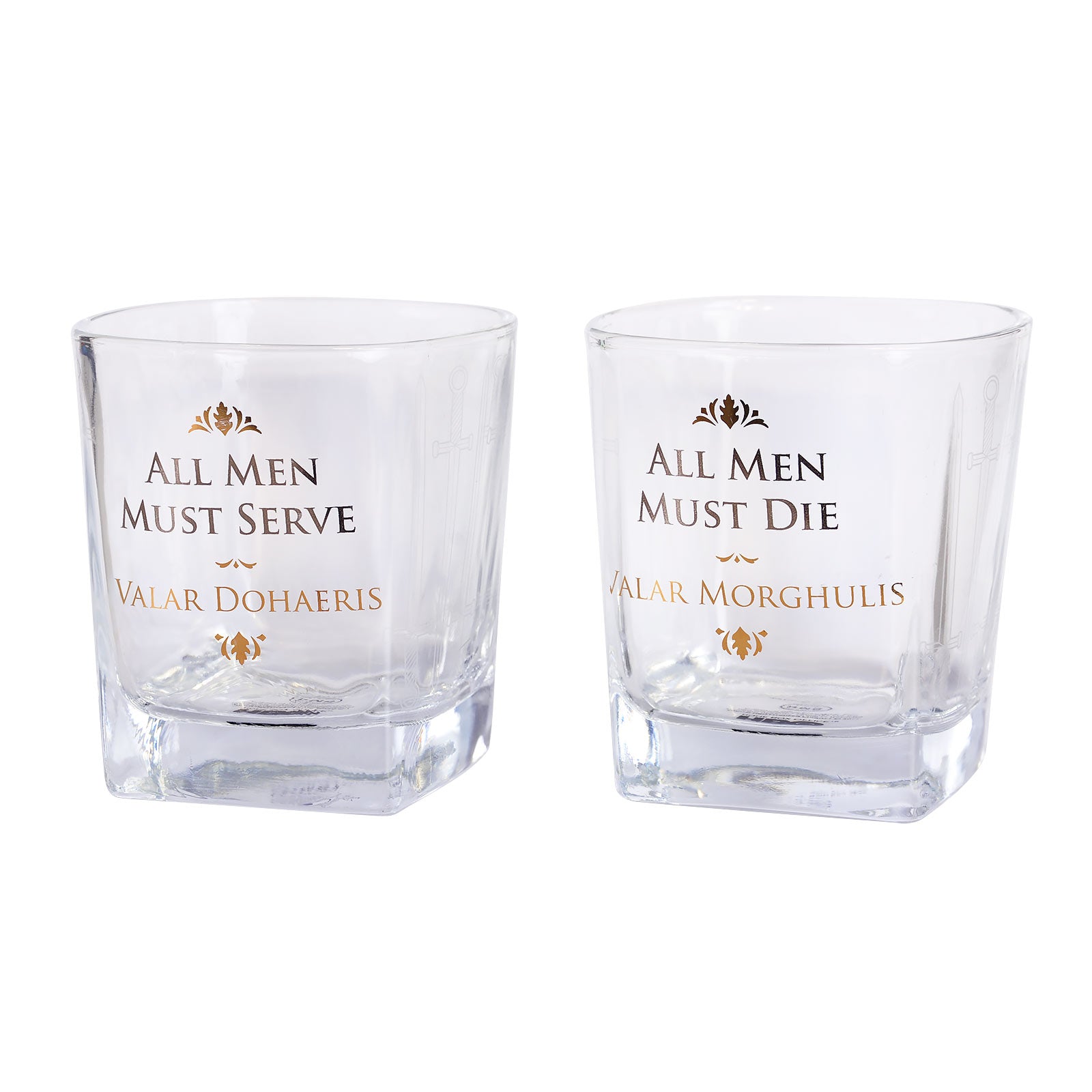 Productafbeelding Game of Thrones - Serve & Die Glazenset