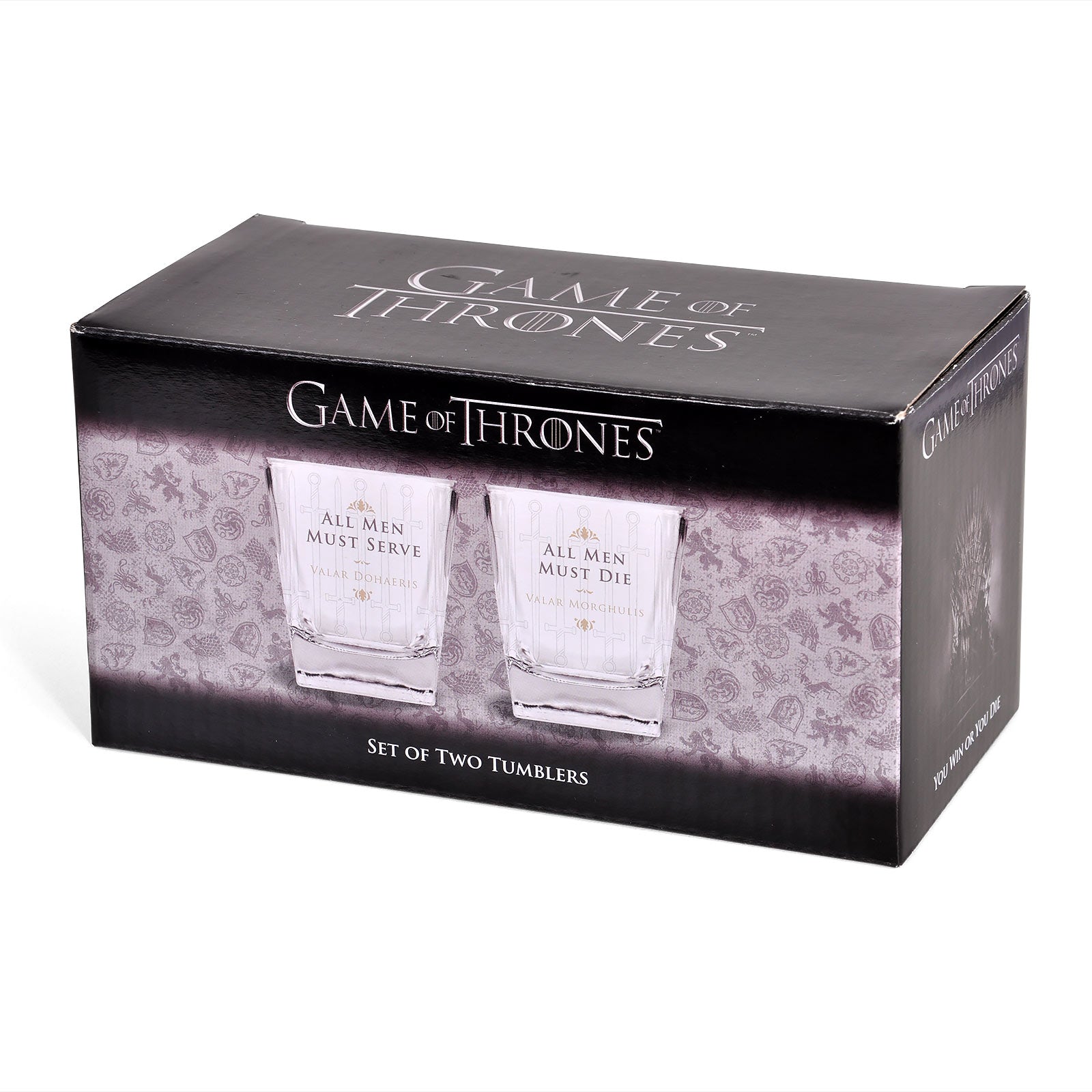 Productafbeelding Game of Thrones - Serve & Die Glazenset