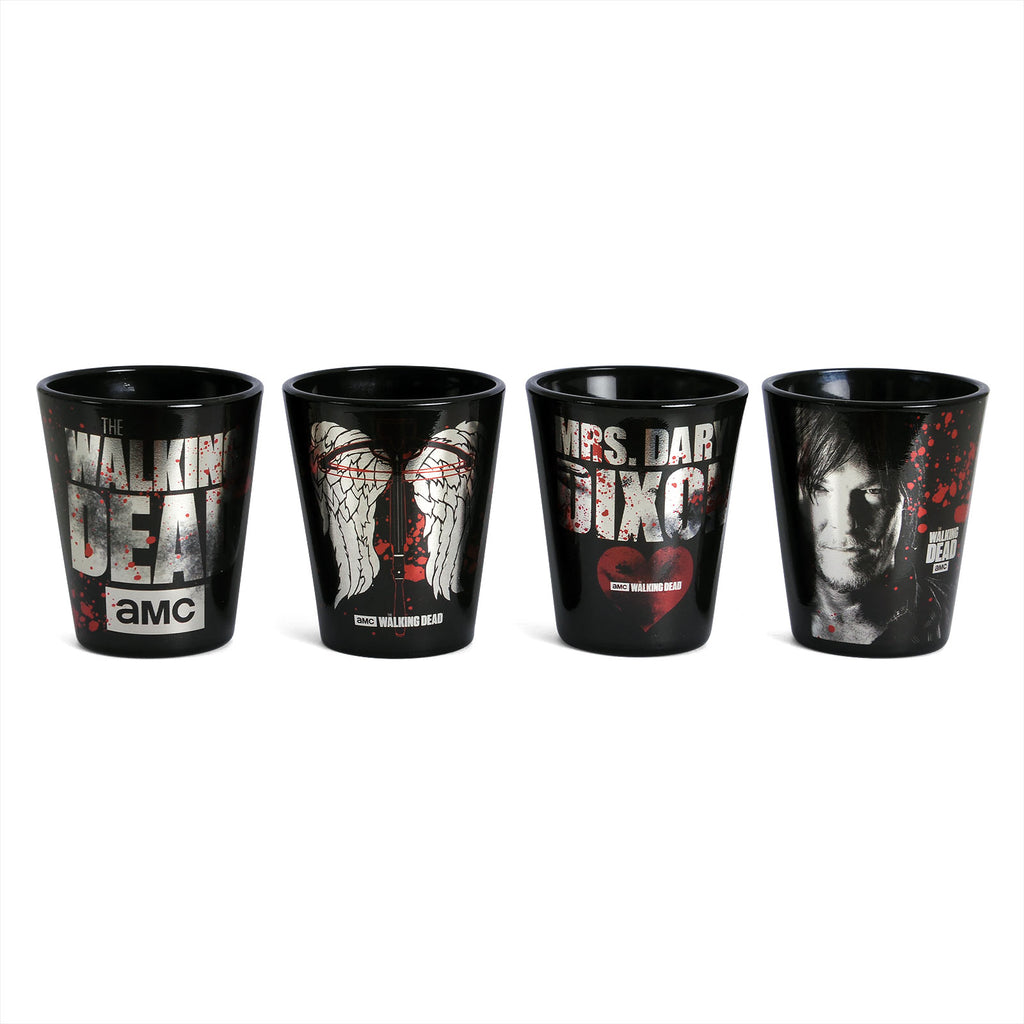 Productafbeelding Walking Dead - Daryl Dixon Glazenset 4-delig