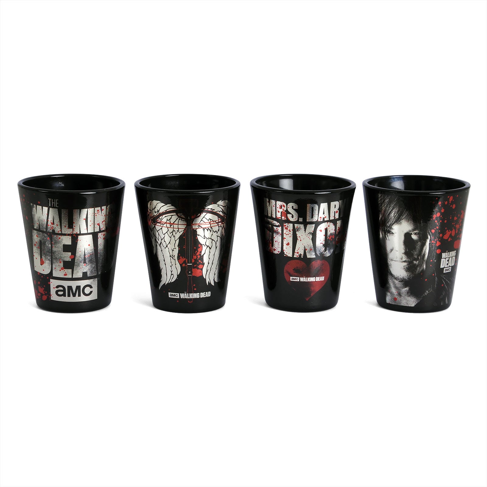Productafbeelding Walking Dead - Daryl Dixon Glazenset 4-delig