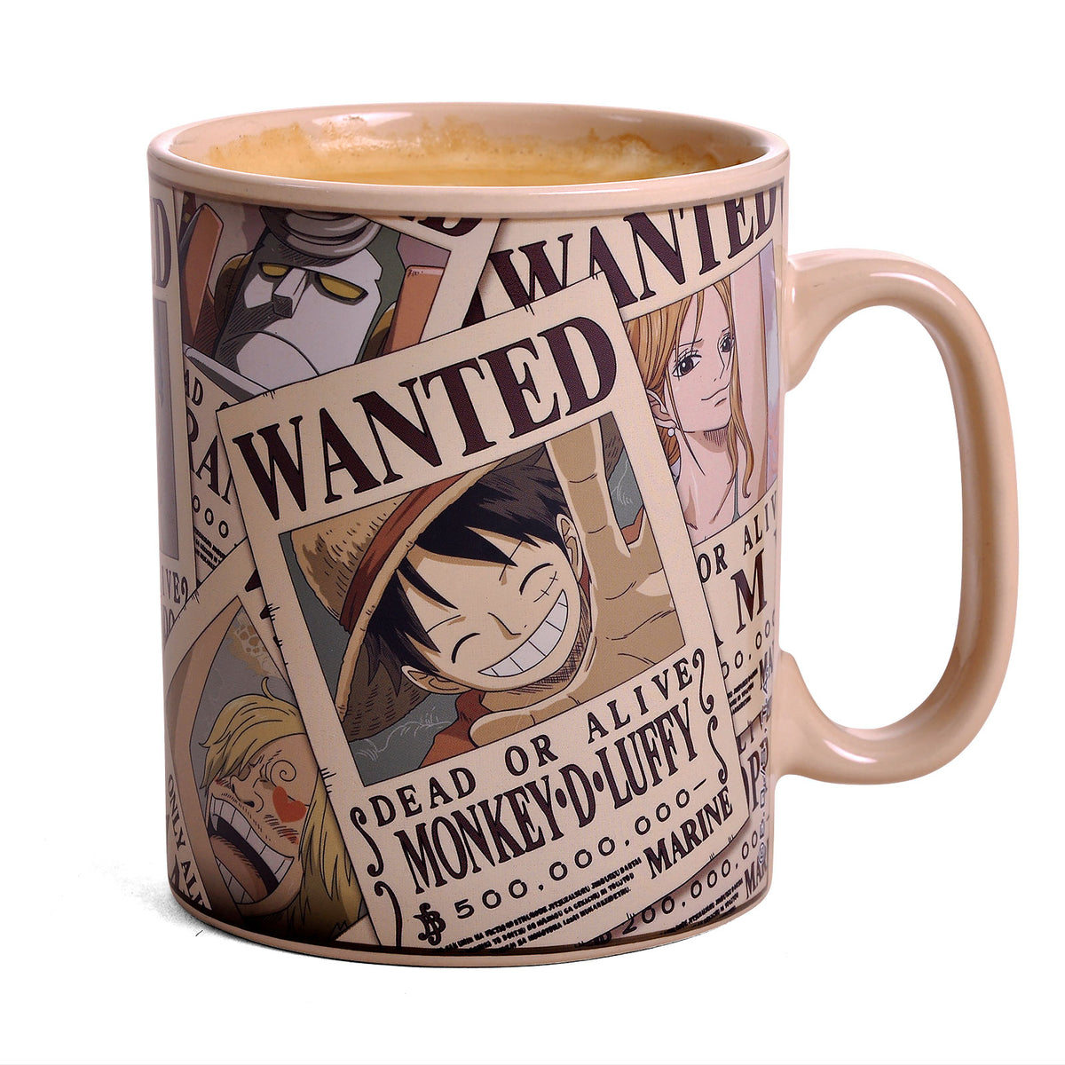Productafbeelding One Piece - Wanted Thermochromische Mok