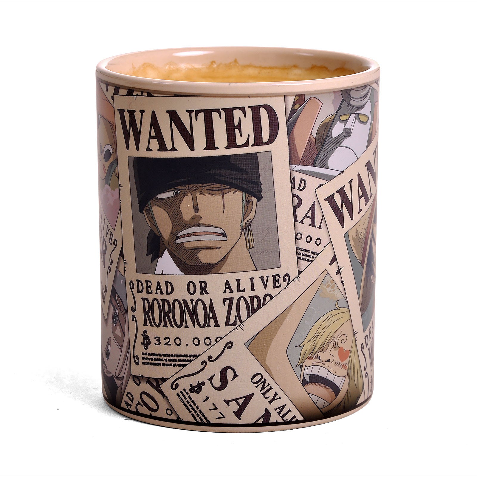 Productafbeelding One Piece - Wanted Thermochromische Mok