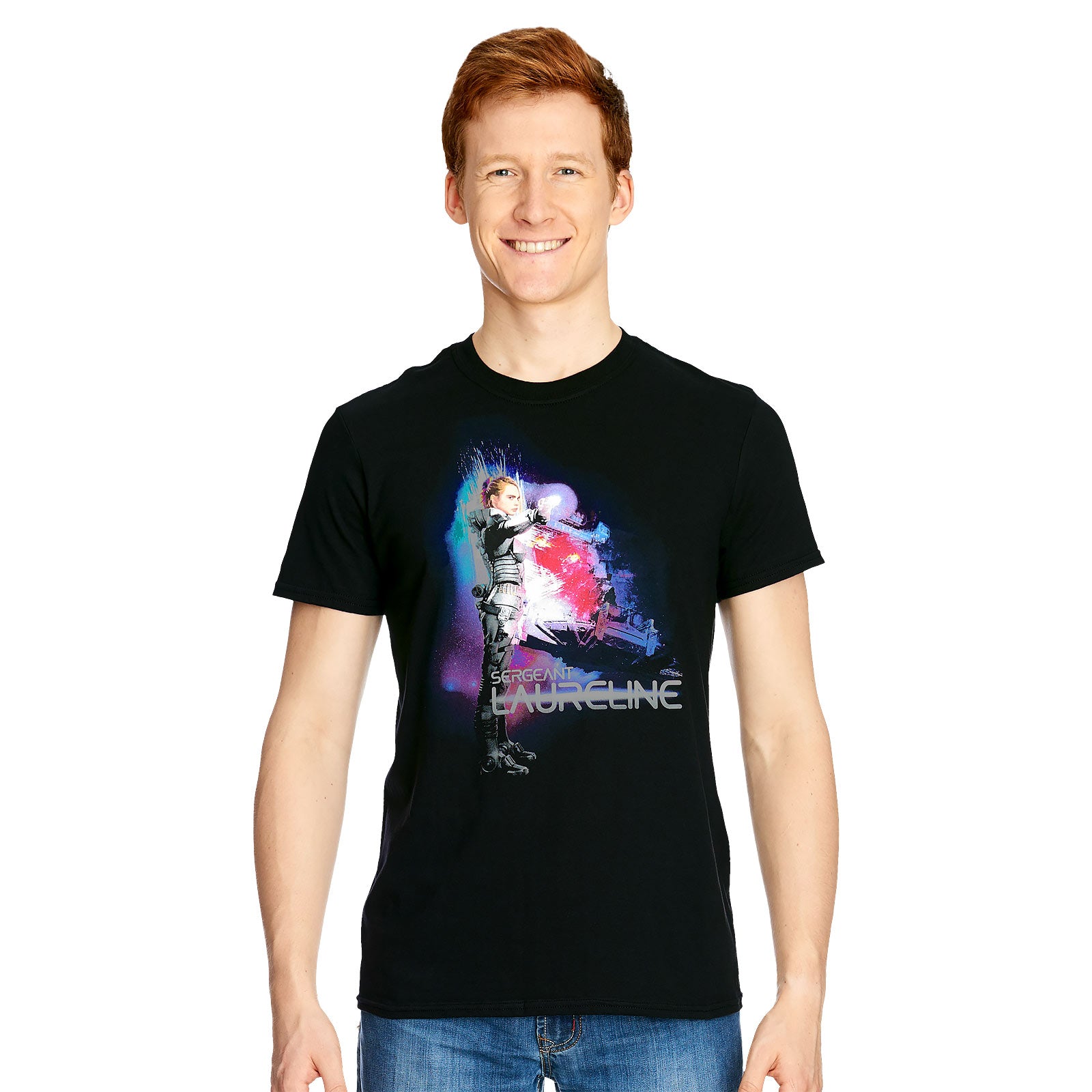 Productafbeelding Valerian - Sergeant Laureline T-Shirt Zwart