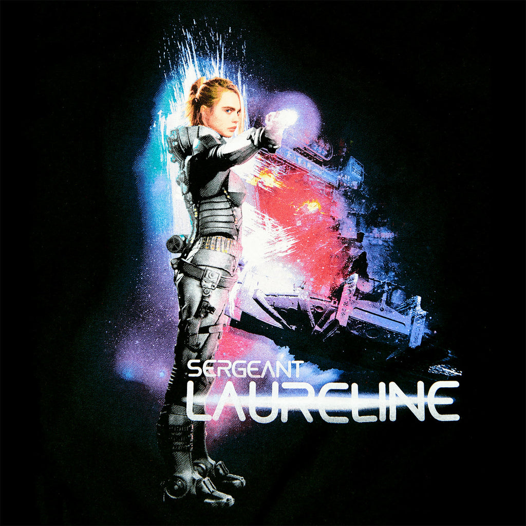 Productafbeelding Valerian - Sergeant Laureline T-Shirt Zwart