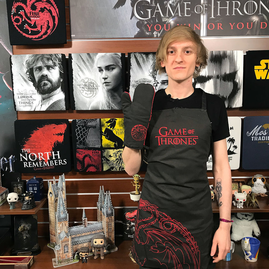 Productafbeelding Game of Thrones - Targaryen Schort met Ovenhandschoen
