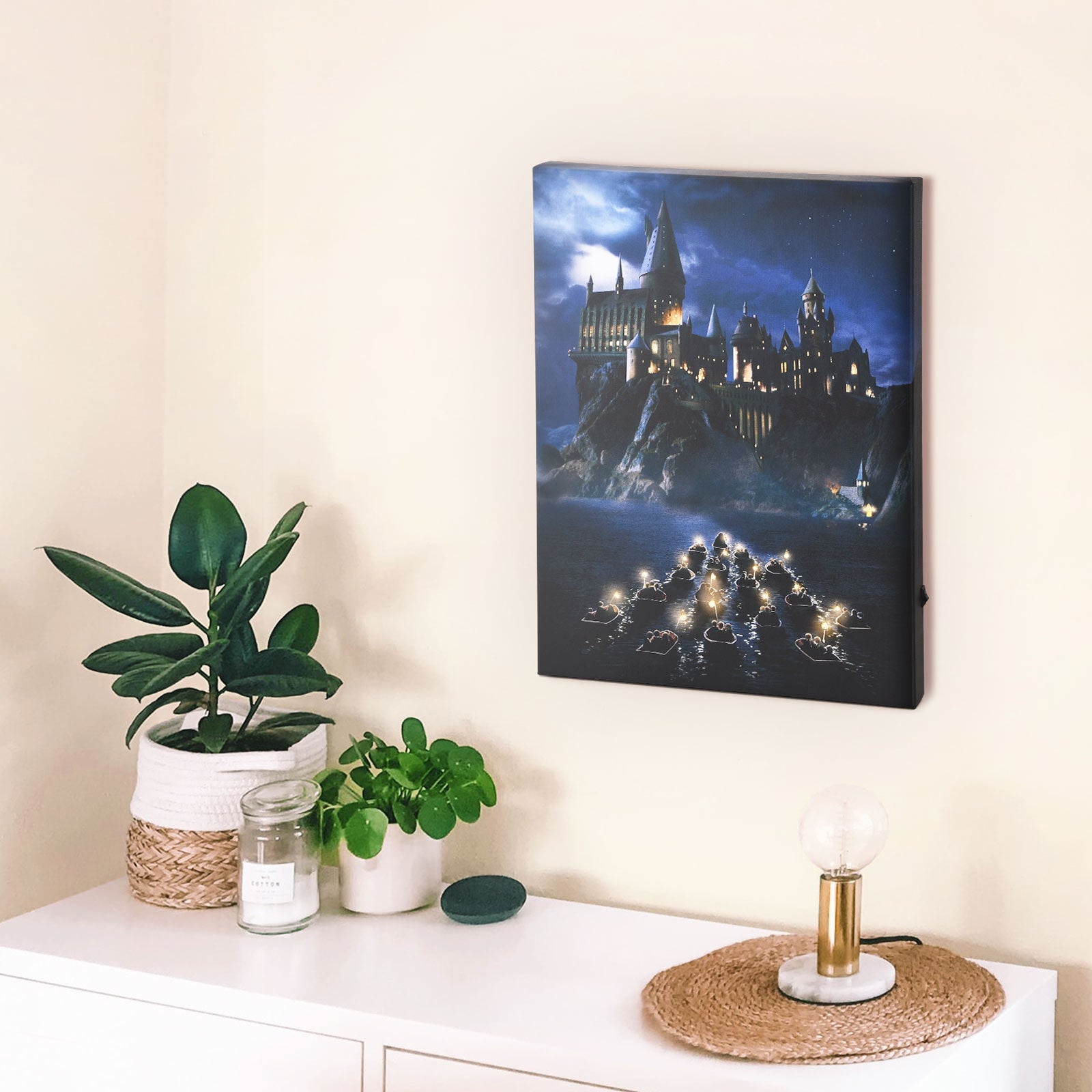Productafbeelding Harry Potter - Zweinstein Wanddecoratie met Licht