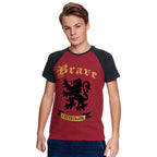 Productafbeelding Harry Potter - Brave Gryffindor T-shirt rood