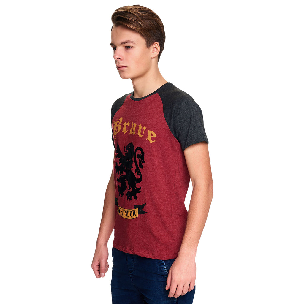 Productafbeelding Harry Potter - Brave Gryffindor T-shirt rood
