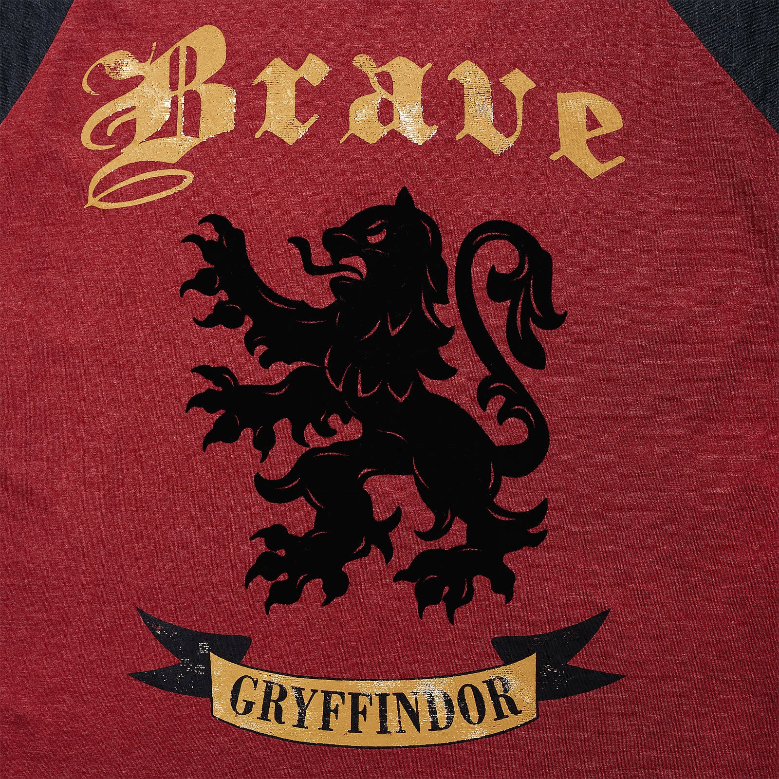 Productafbeelding Harry Potter - Brave Gryffindor T-shirt rood