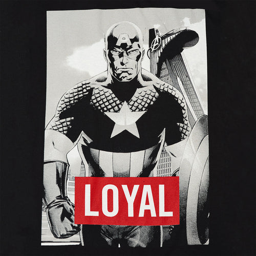 Product image Avengers - Captain America Loyal T-Shirt black