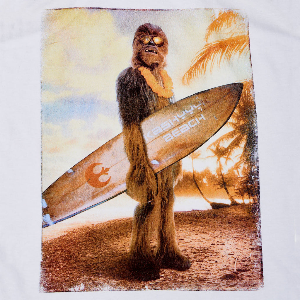 Productafbeelding Star Wars - Wookiee Surfer Tanktop wit