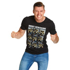 Productafbeelding Guardians of the Galaxy - Rocket Expressions T-shirt zwart