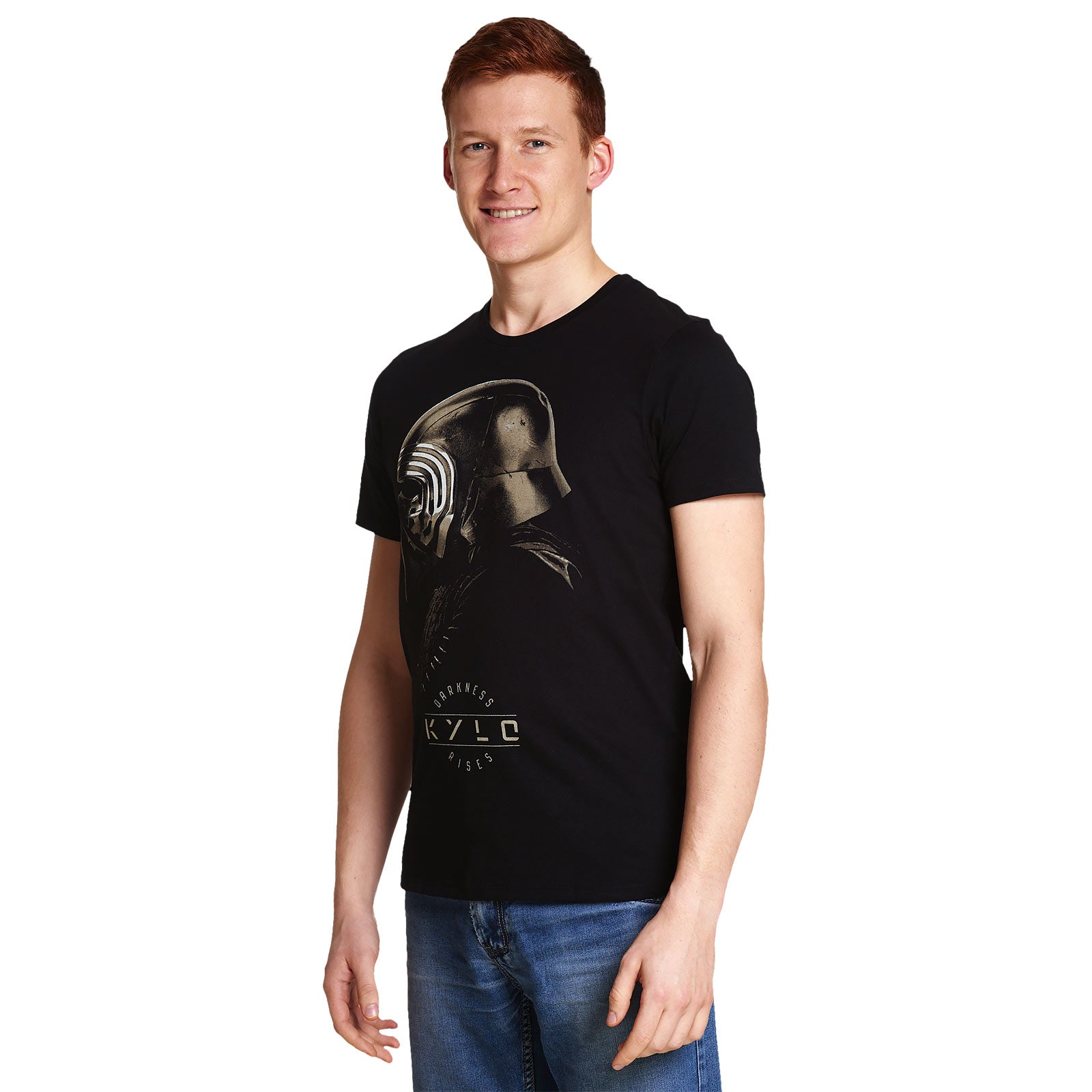 Productafbeelding Star Wars - Kylo Ren Profiel T-Shirt zwart
