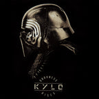 Productafbeelding Star Wars - Kylo Ren Profiel T-Shirt zwart