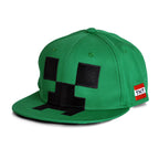 Productafbeelding Minecraft - Creeper Snapback Cap voor kinderen groen