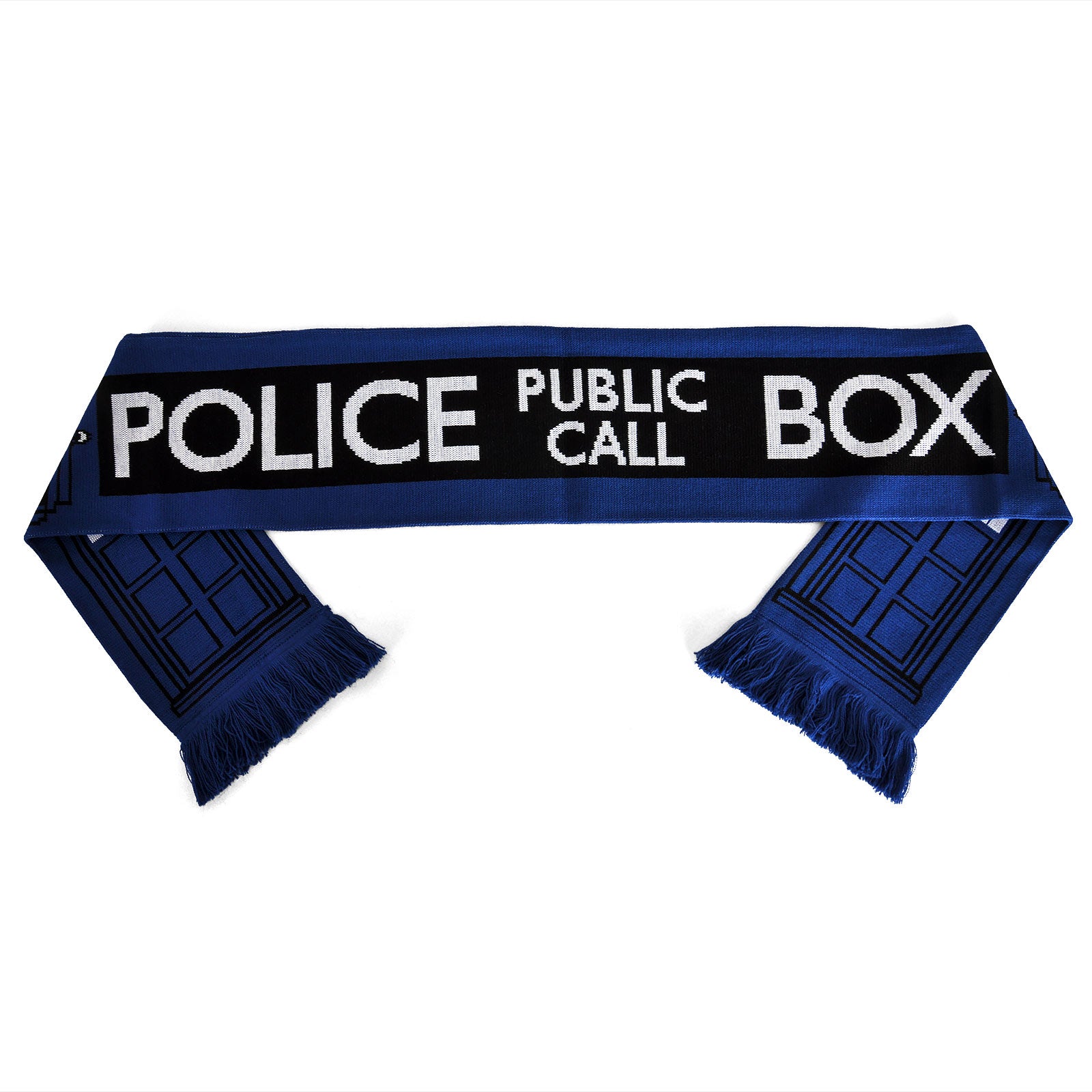 Productafbeelding Doctor Who - Tardis Politie Box Sjaal blauw