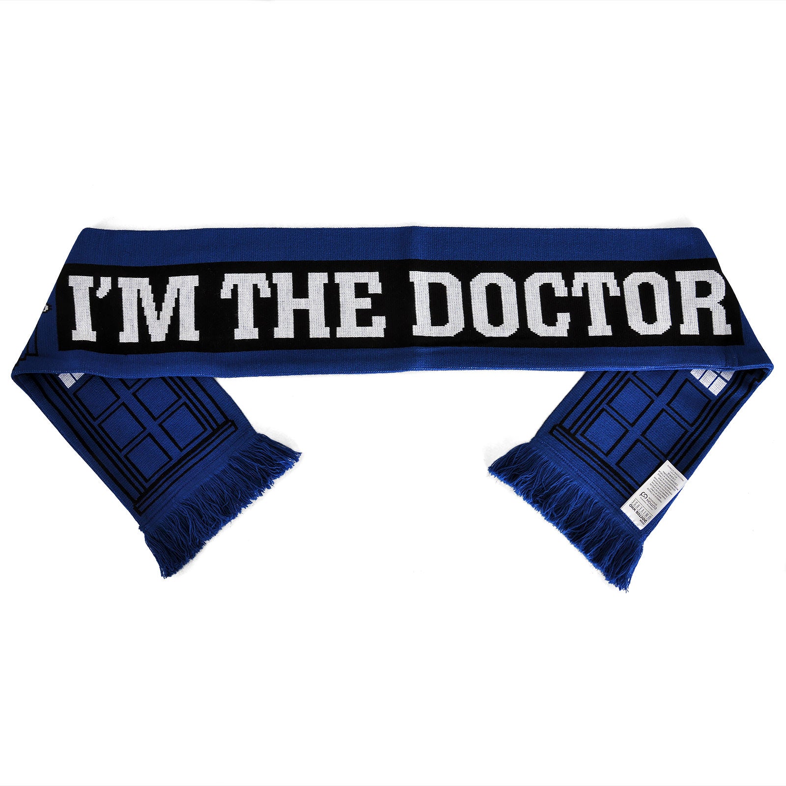 Productafbeelding Doctor Who - Tardis Politie Box Sjaal blauw