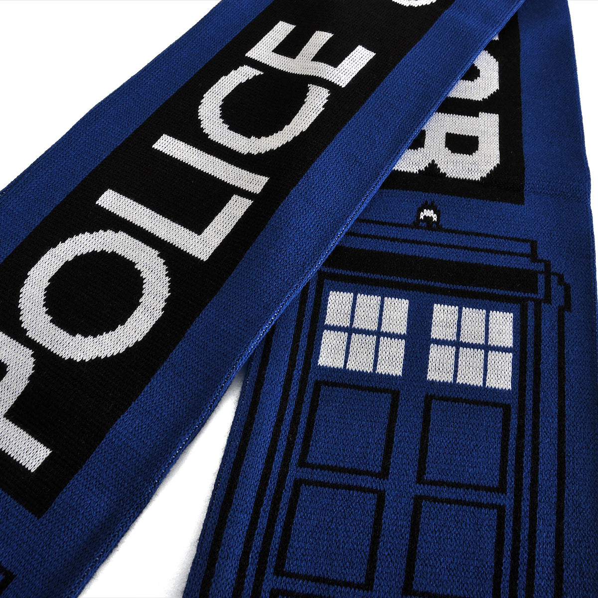 Productafbeelding Doctor Who - Tardis Politie Box Sjaal blauw