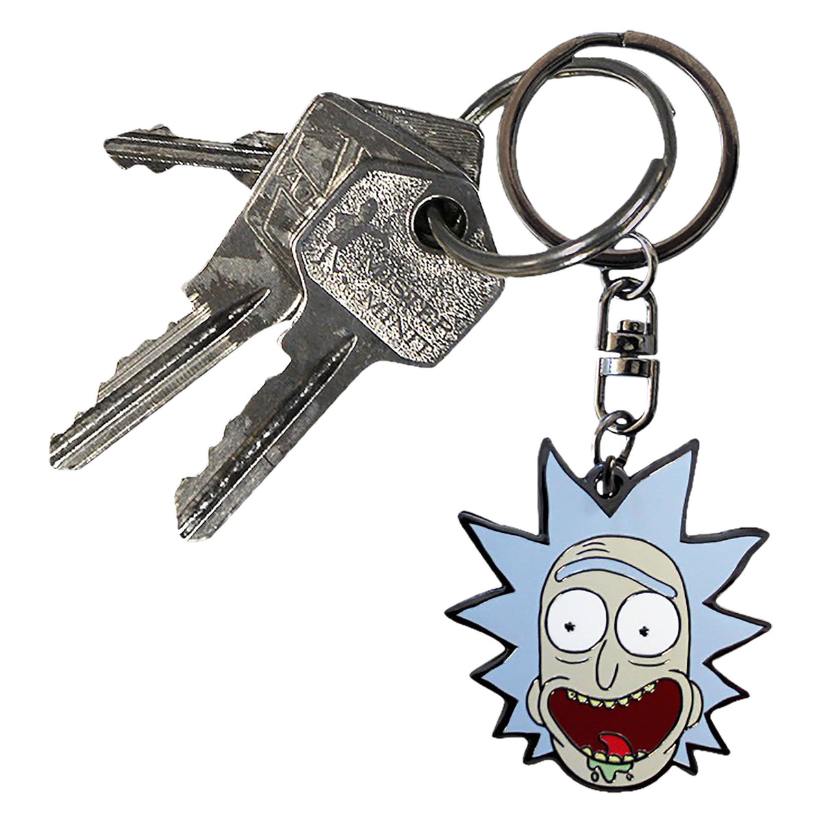 Productafbeelding Rick en Morty - Rick Face Sleutelhanger