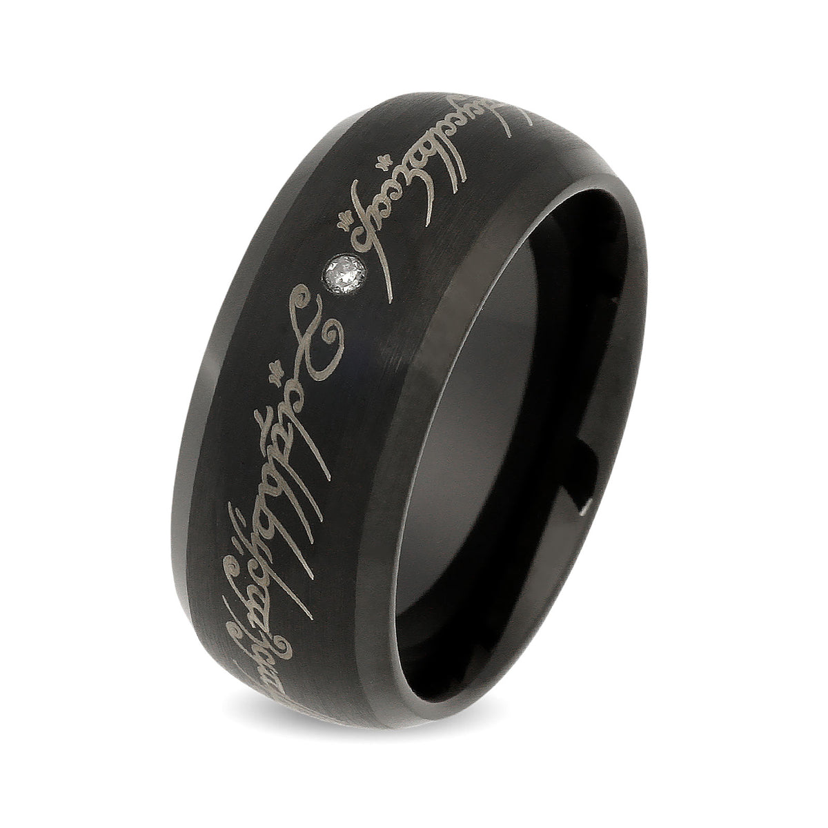 Product image The Lord of the Rings - Ruling Ring Tungsten with Diamond