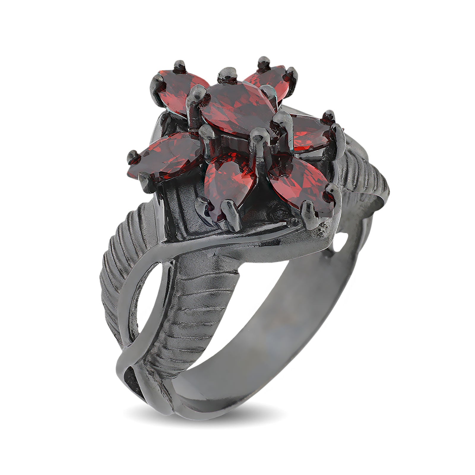 Productafbeelding Arwens Avondster Ring rood Dark Years Collectie