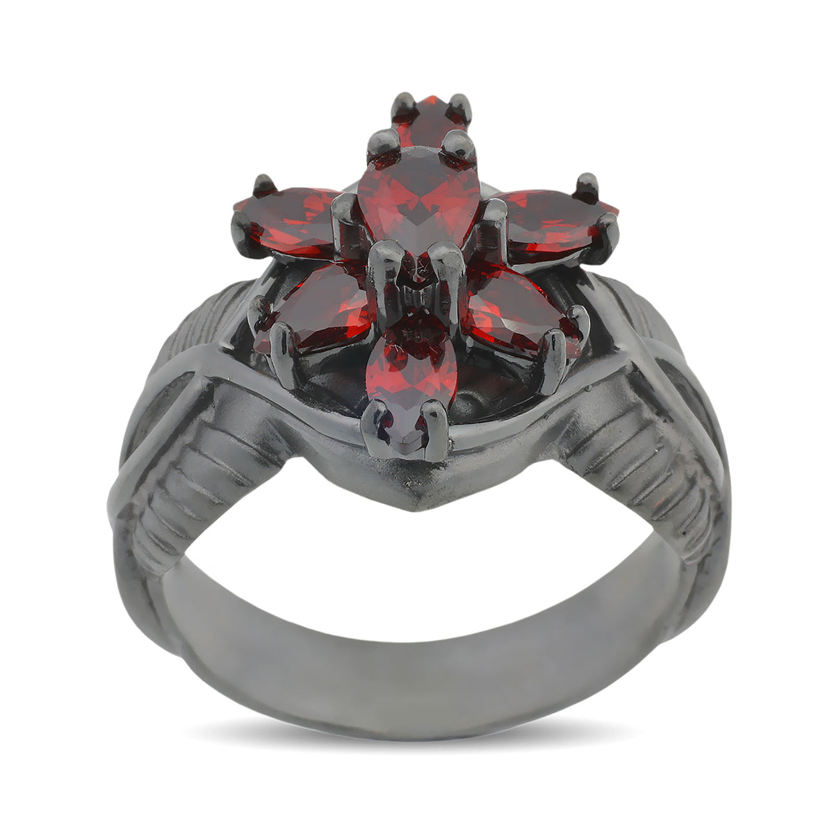 Productafbeelding Arwens Avondster Ring rood Dark Years Collectie