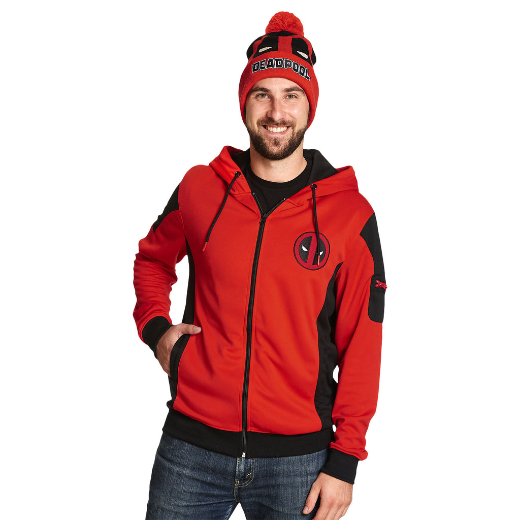 Productafbeelding Deadpool - Logo Hoodie Rood