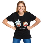 Productafbeelding Rick en Morty - Crazy Faces Glow in the Dark T-Shirt