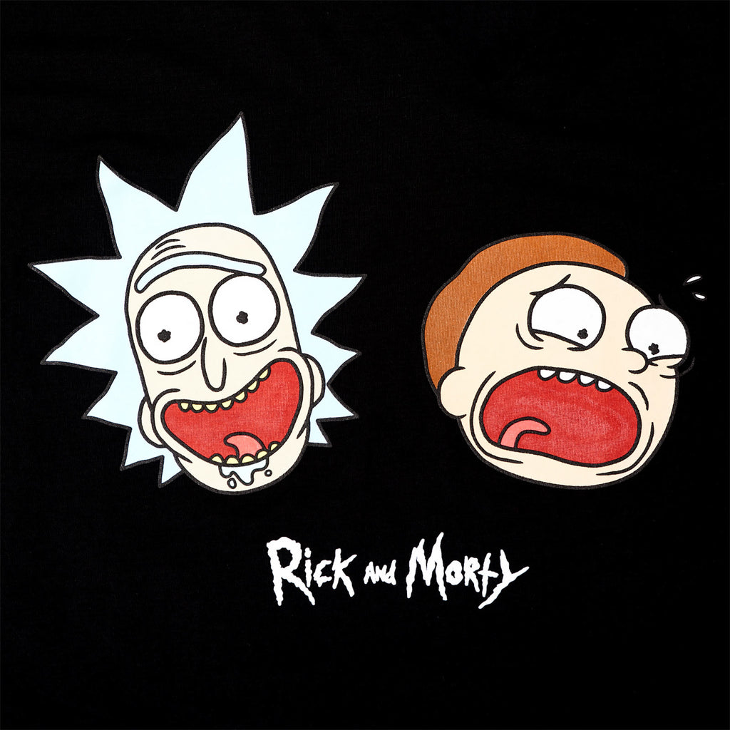Productafbeelding Rick en Morty - Crazy Faces Glow in the Dark T-Shirt