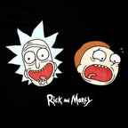 Productafbeelding Rick en Morty - Crazy Faces Glow in the Dark T-Shirt