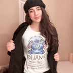 Productafbeelding Lilo & Stitch - Ohana Means Family Dames T-Shirt Wit