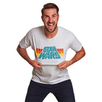 Productafbeelding Star Wars - Vintage 77 Logo T-Shirt Grijs