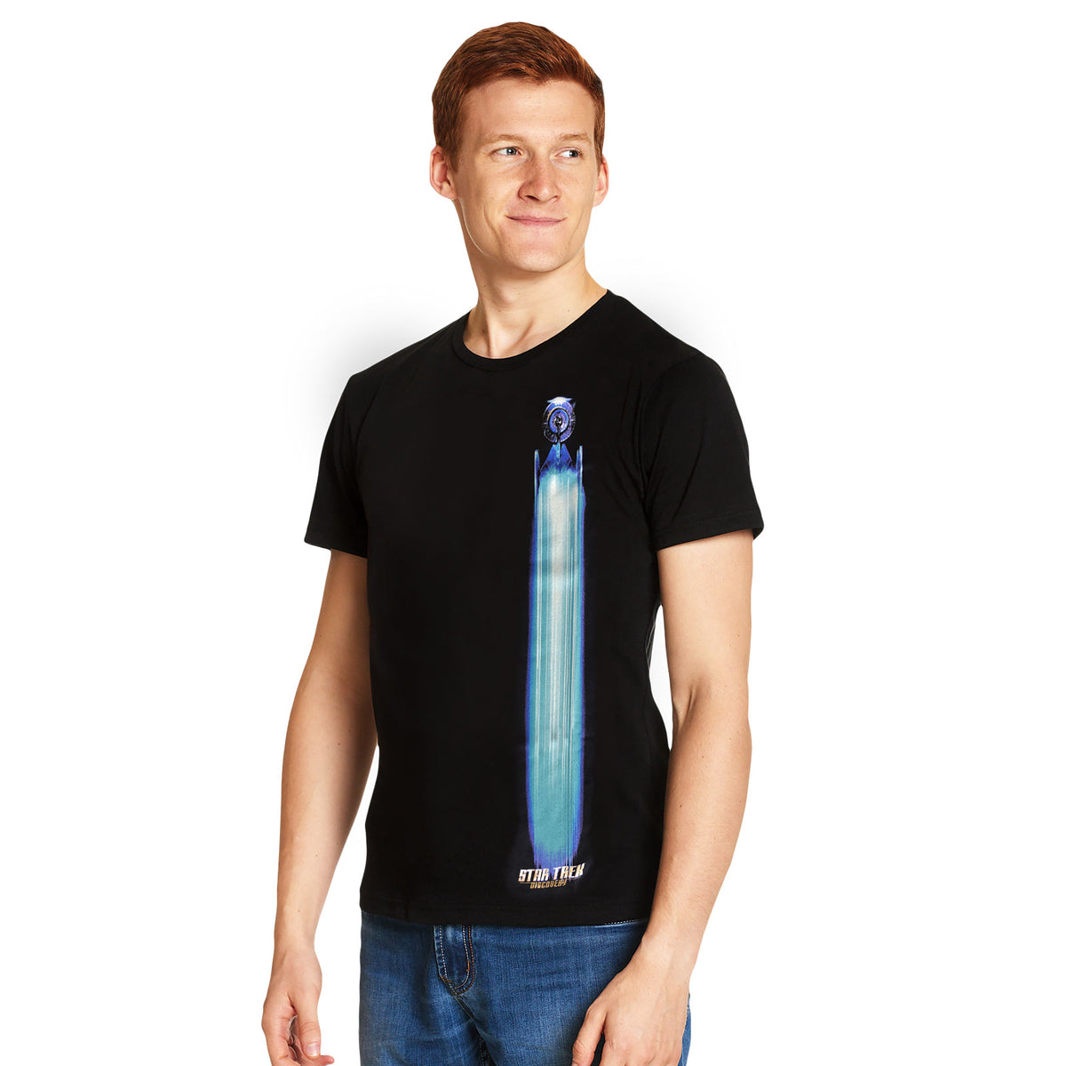 Productafbeelding Star Trek - USS Discovery T-Shirt zwart