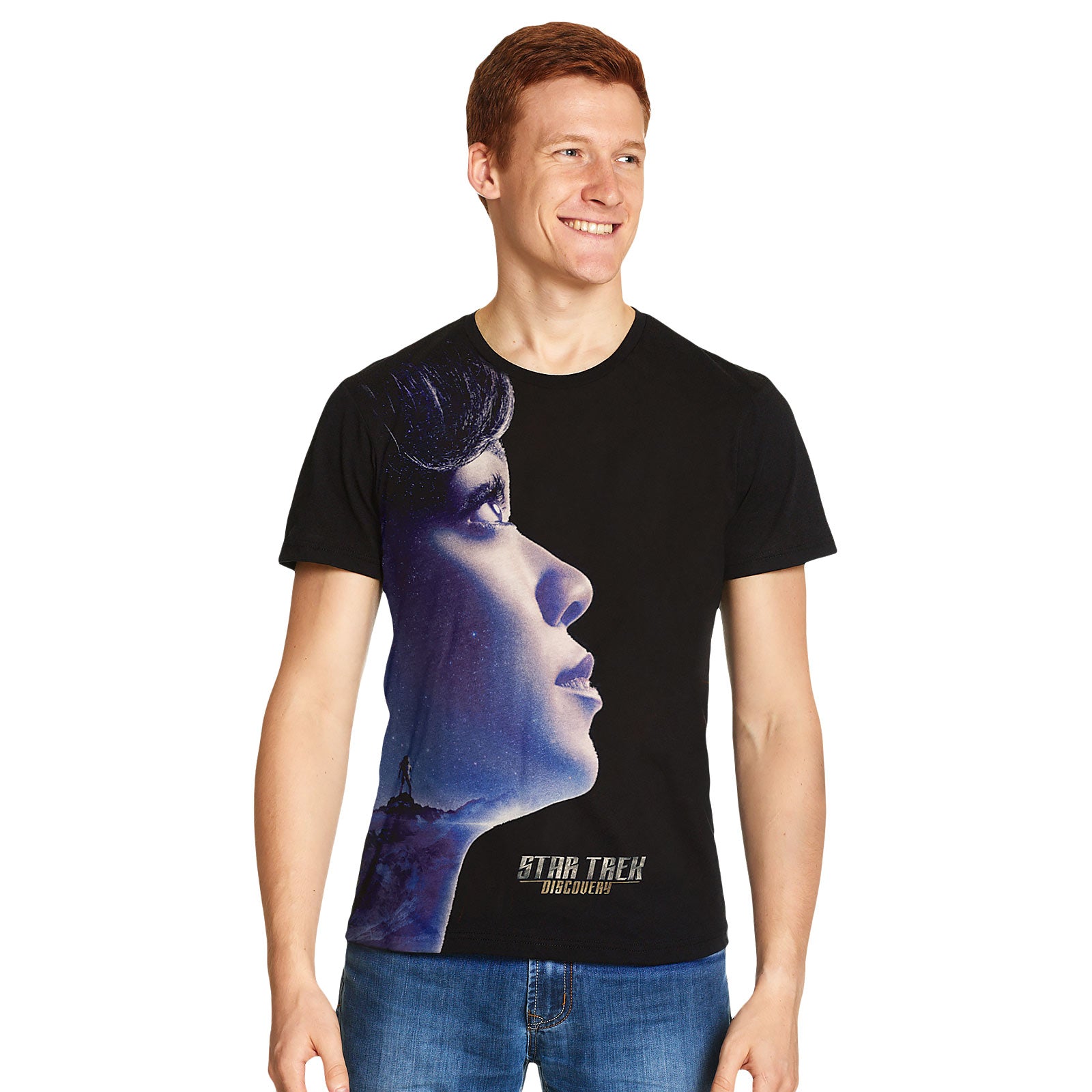Productafbeelding Star Trek - Michael Burnham Discovery T-shirt zwart