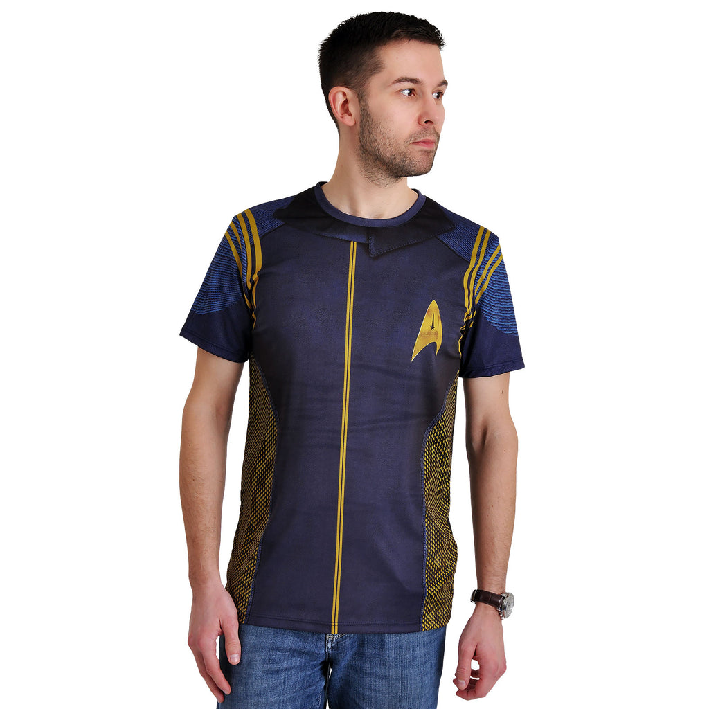Productafbeelding Star Trek - Discovery Commander Uniform T-shirt blauw