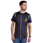 Productafbeelding Star Trek - Discovery Commander Uniform T-shirt blauw