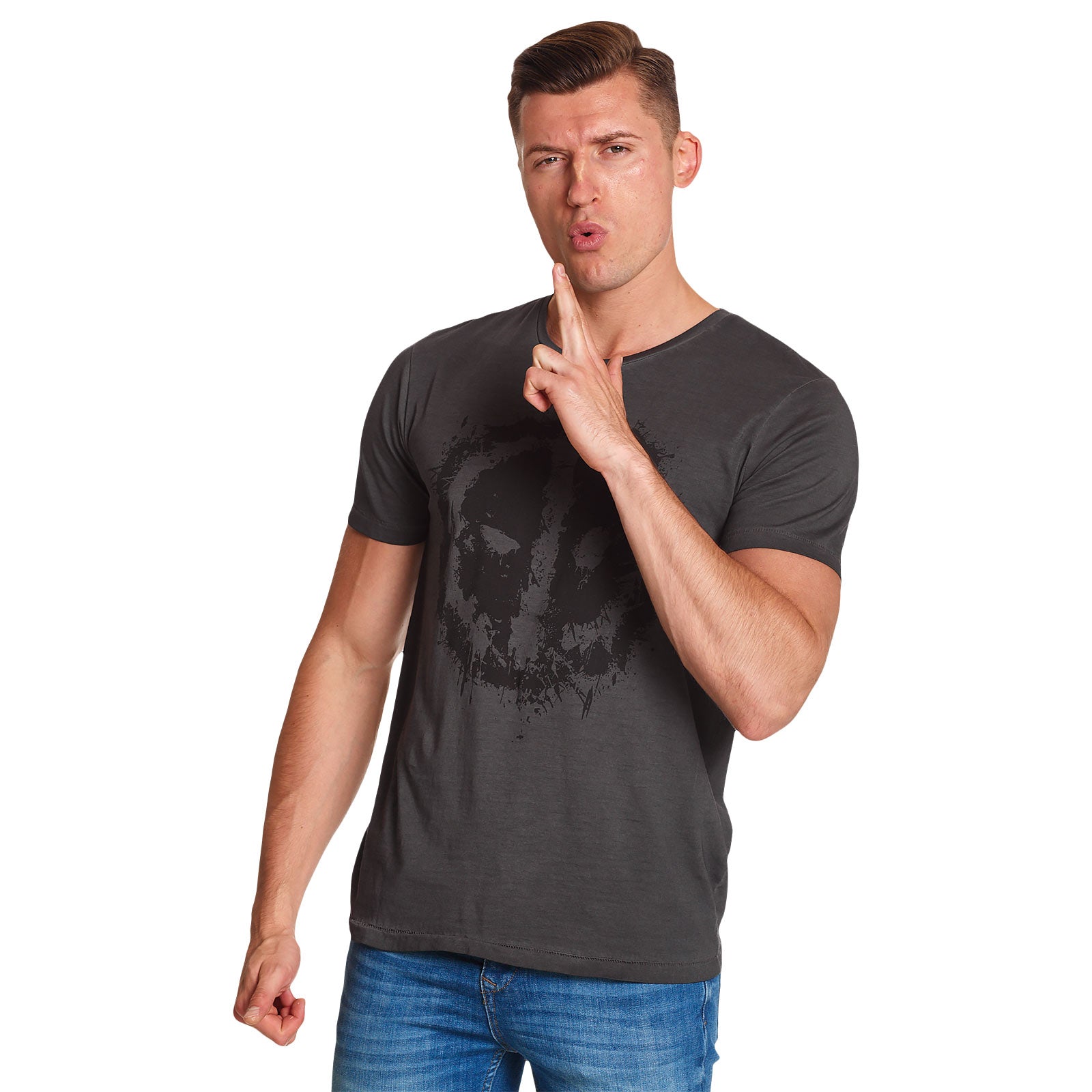 Productafbeelding Deadpool - Ogen T-shirt grijs