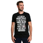 Productafbeelding Het 'The Pack Survives' T-shirt zwart