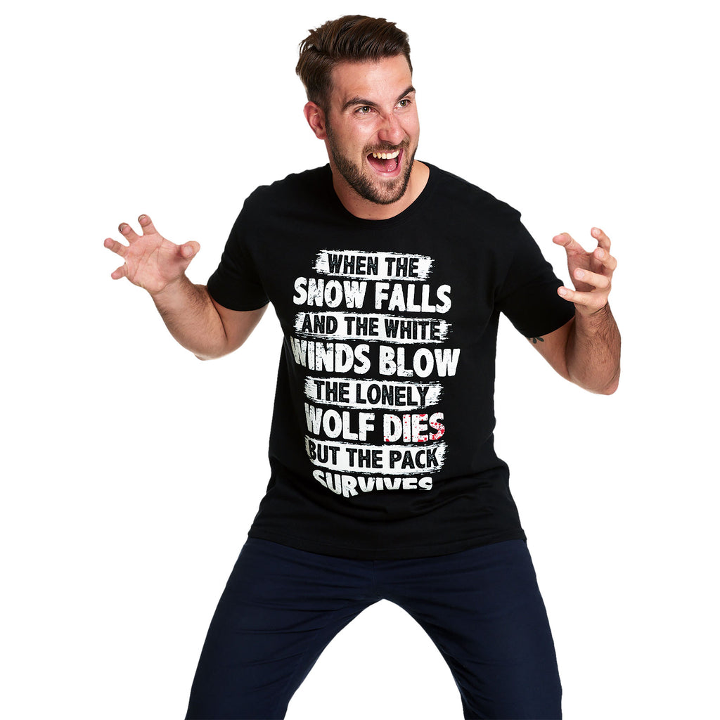 Productafbeelding Het 'The Pack Survives' T-shirt zwart