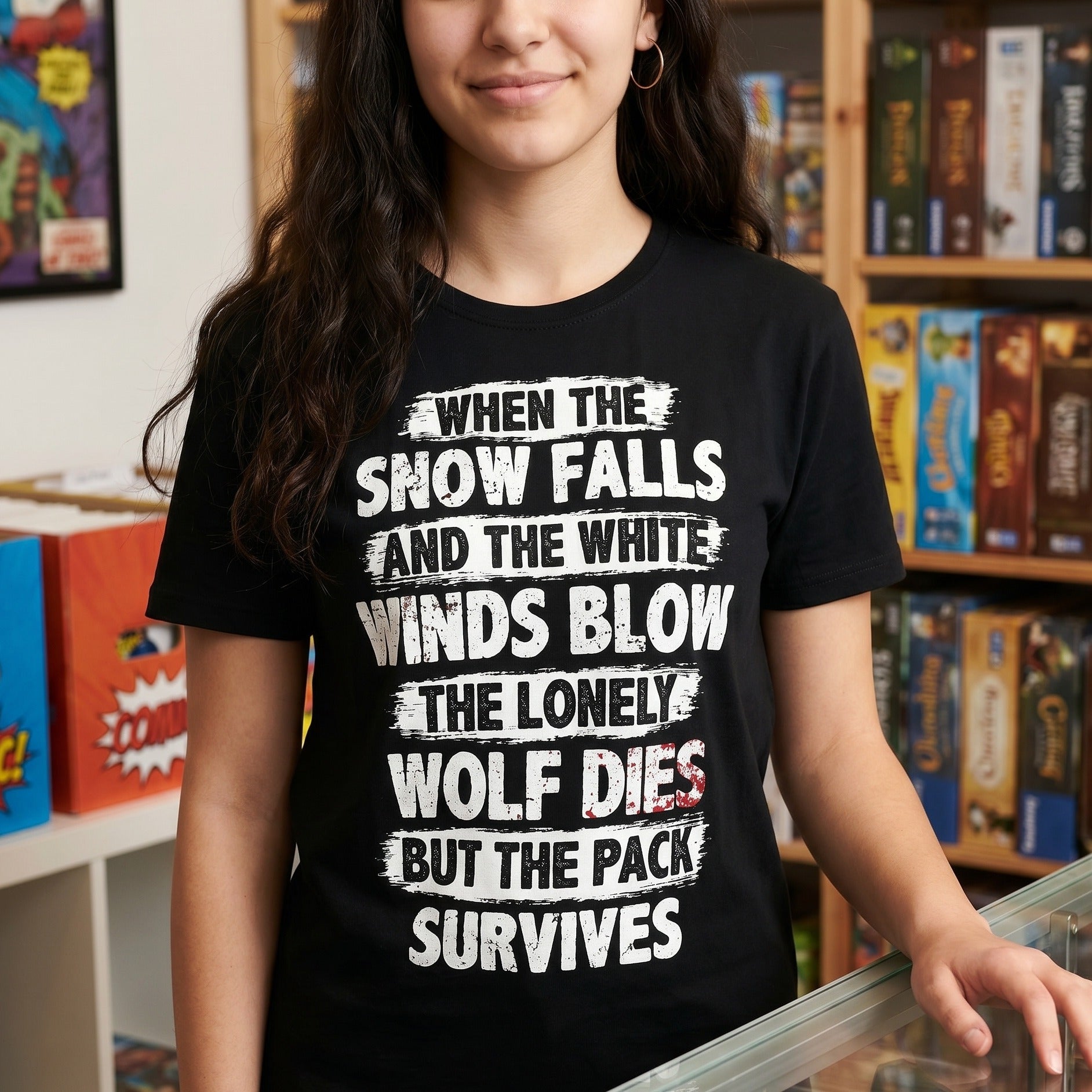 Product image The Pack Survives T-Shirt black