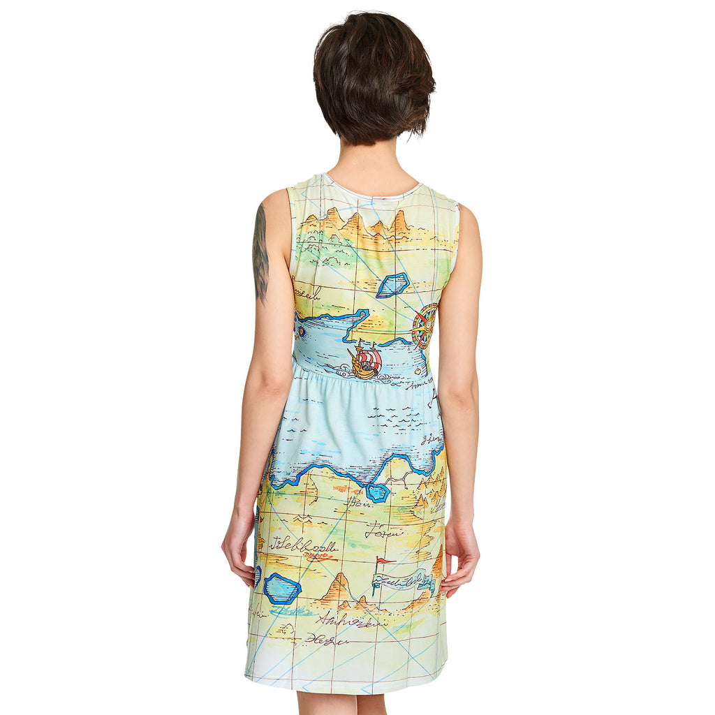 Productafbeelding One Piece - East Blue Map Minijurk